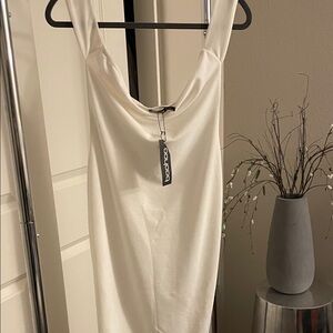 Boohoo white Dress